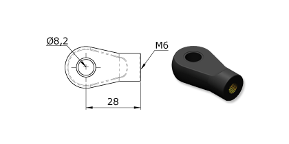 Technical drawing - EF-E012P