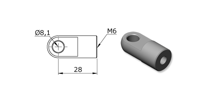 Technical drawing - EF-E046S