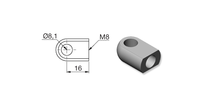 Technical drawing - EF-E054Z
