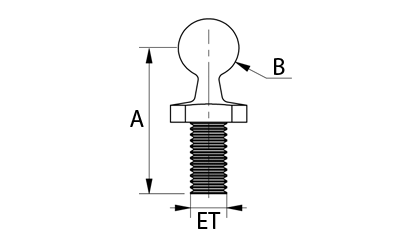 Rysunek techniczny - Sworzen kulowy